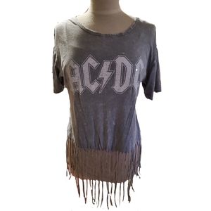 ACDC shirt gray